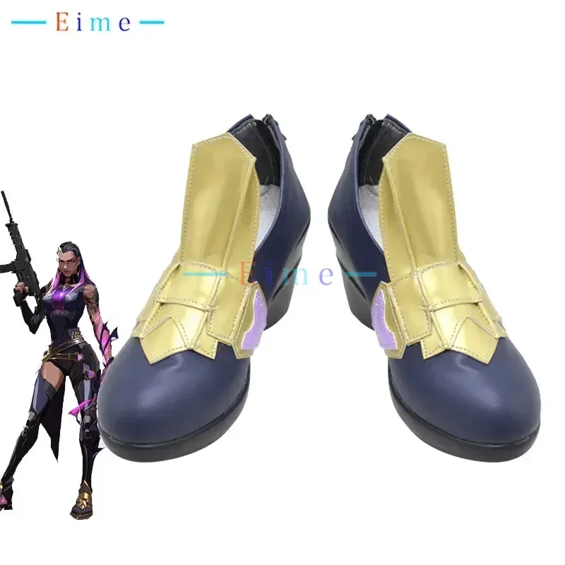 

Обувь для косплея Reyna, игра Valorant, реквизит для косплея, карнавальные ботинки на Хэллоуин, обувь из искусственной кожи на заказ