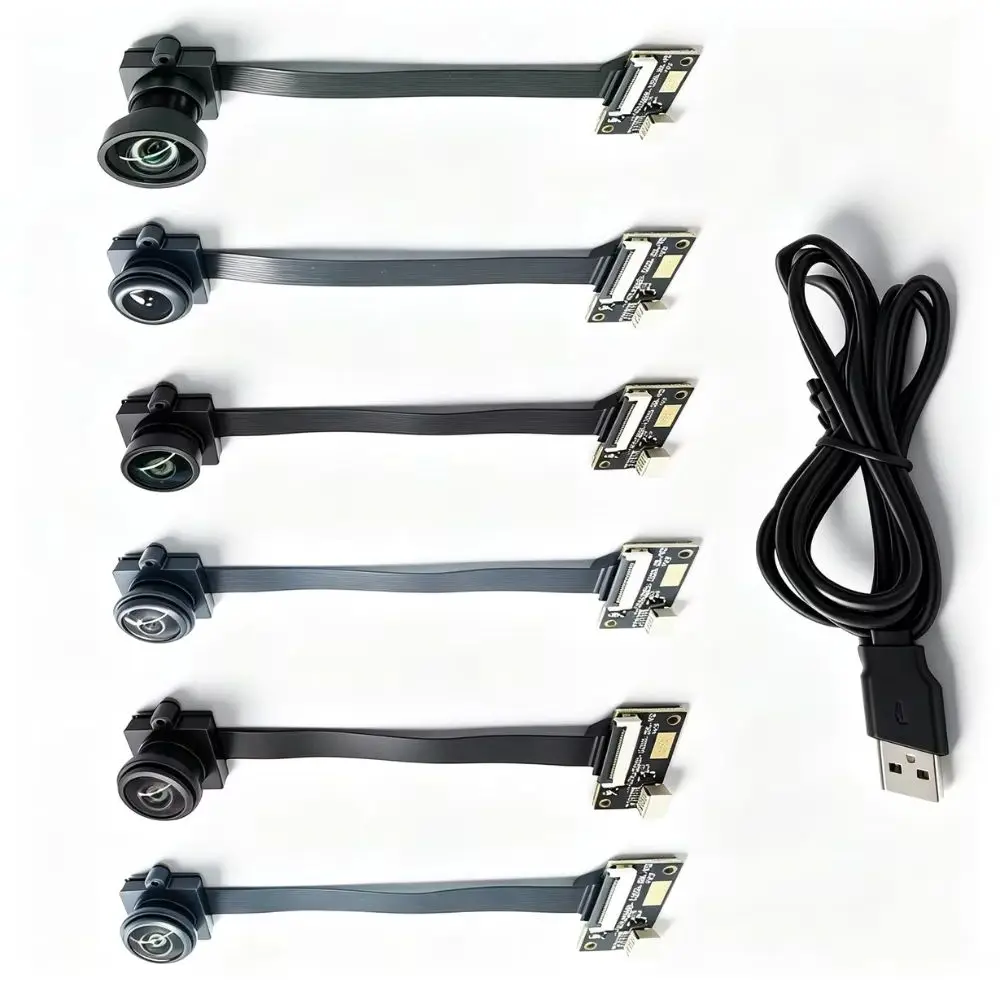 OV9281 USB Camera Module 240fps USB Driver Free 720P MIPI to USB Adjustable M12 Lens 100MM Length Black and White Image Output