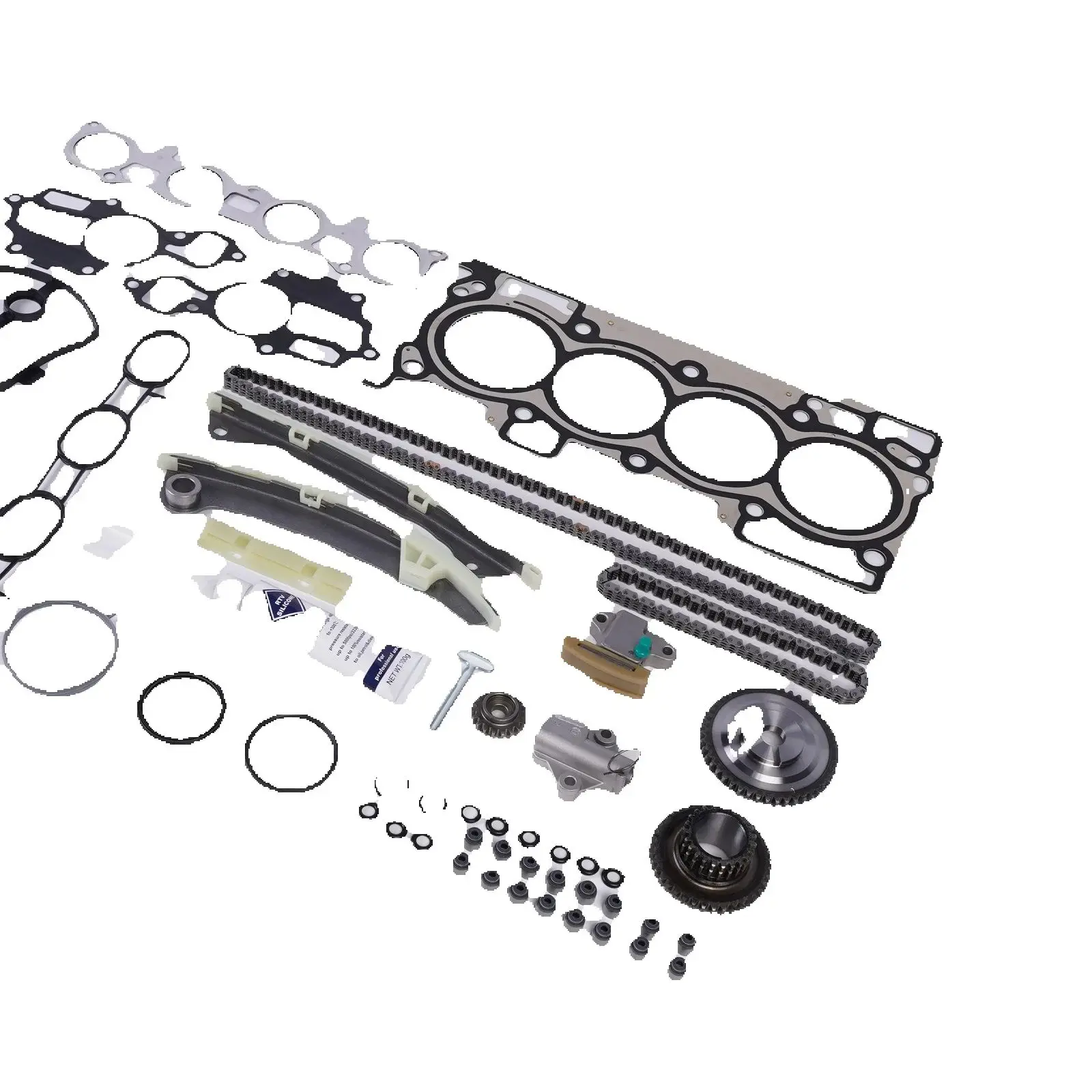 

1Set Timing Chain Kit Head Gasket Set 13028-EN20A 13201-EN20A For 2007-2012 For Nissan Sentra 2.0L