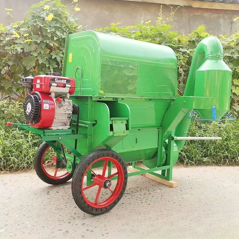 Fully automatic sorghum soybean rice thresher