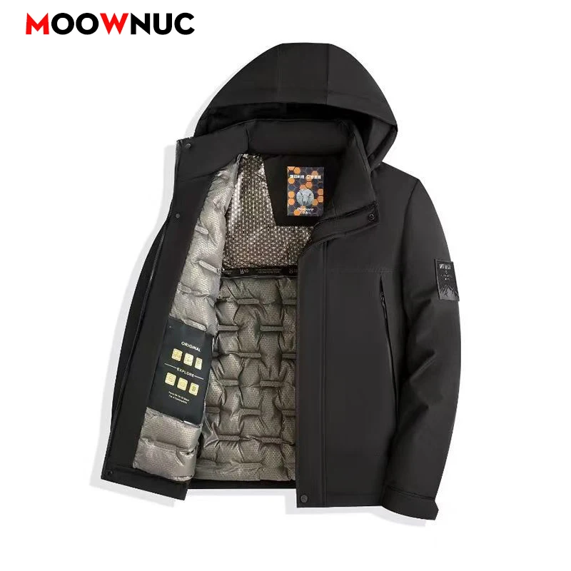 الرجال الموضة سترة واقية سترة رجالي سترات رجالي معطف الشتاء معطف الخريف الذكور الشارع الشهير يندبروف الدافئة Hombre في الهواء الطلق #1