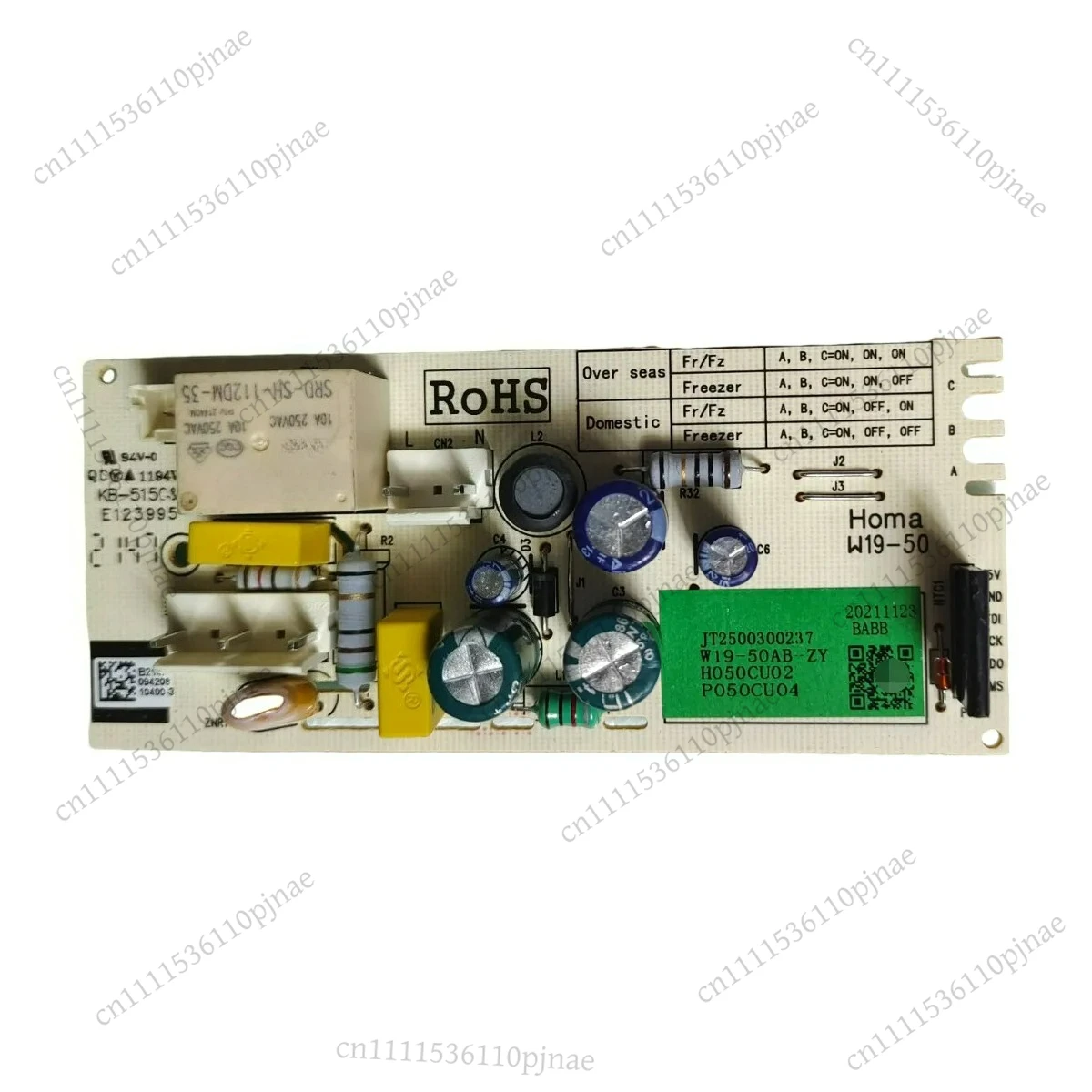 

New For Homa Refrigerator Control Board W19-50AB-ZY W19-50AB Refrigerator Parts