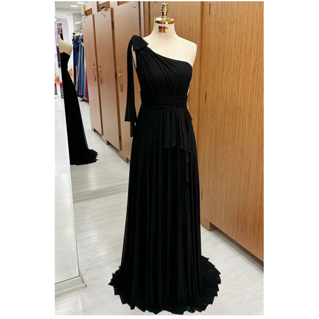 

MINA CUSTOMIZED Reveal Back Prom Dresses for Special Occasions Sleeveless Elegant Party Dresses Woman Shoulder Wrinkle Evening