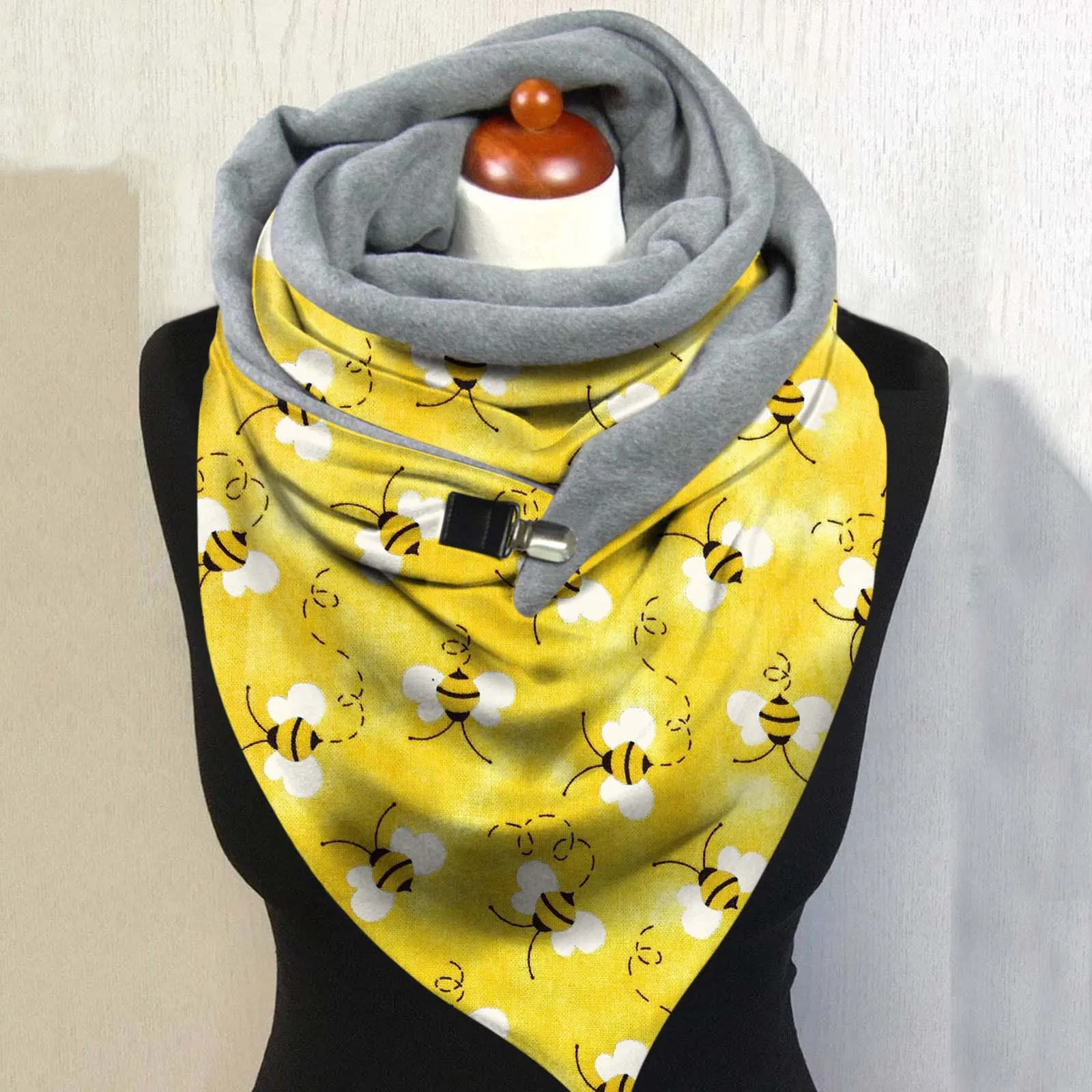 Starry sky pattern 3D Printed Scarf and Shawl Warm for Women and Men Fashion Women Printing Button Soft Wrap Casual Warm Scarves