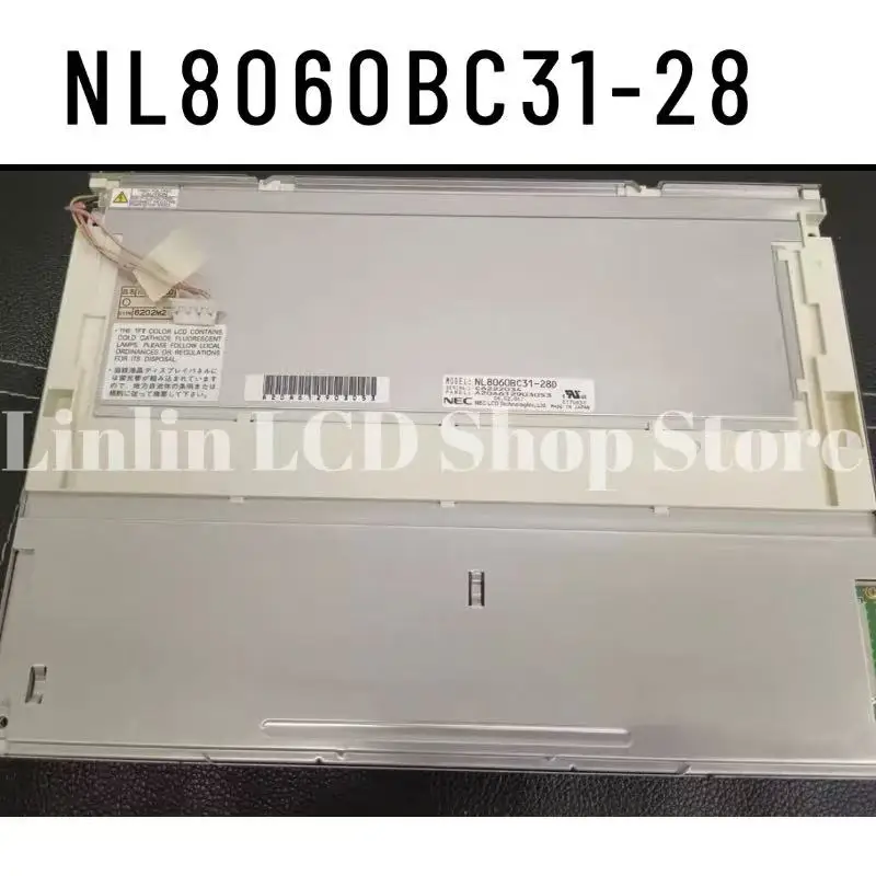 Brand new original 12.1-inch NL8060BC31-28/28D LCD display
