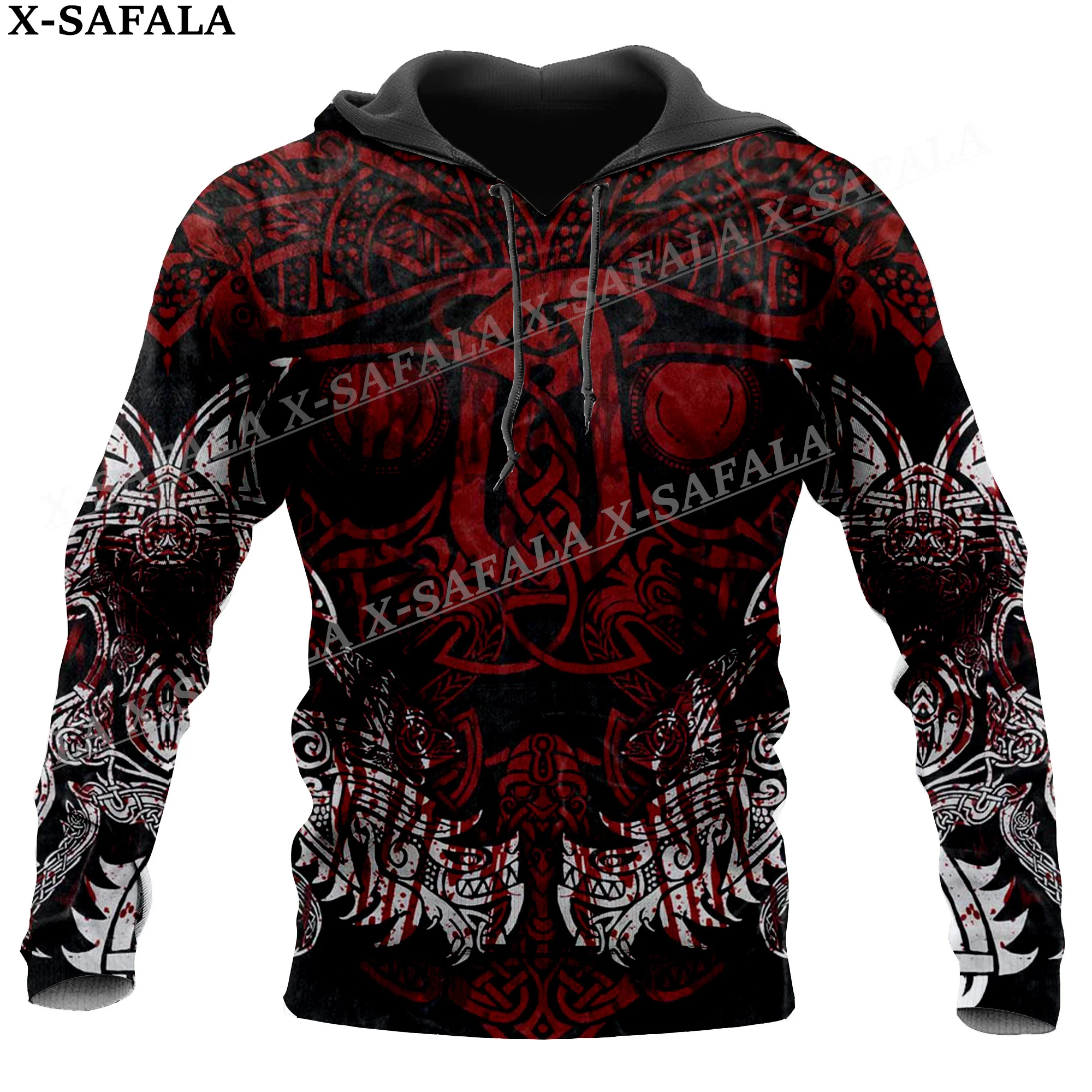 

Tattoo Symbol Hot Armor Raven 3D Print Hoodie Man Women Pullover Sweatshirt Hooded Jersey Coat Tracksuits-6