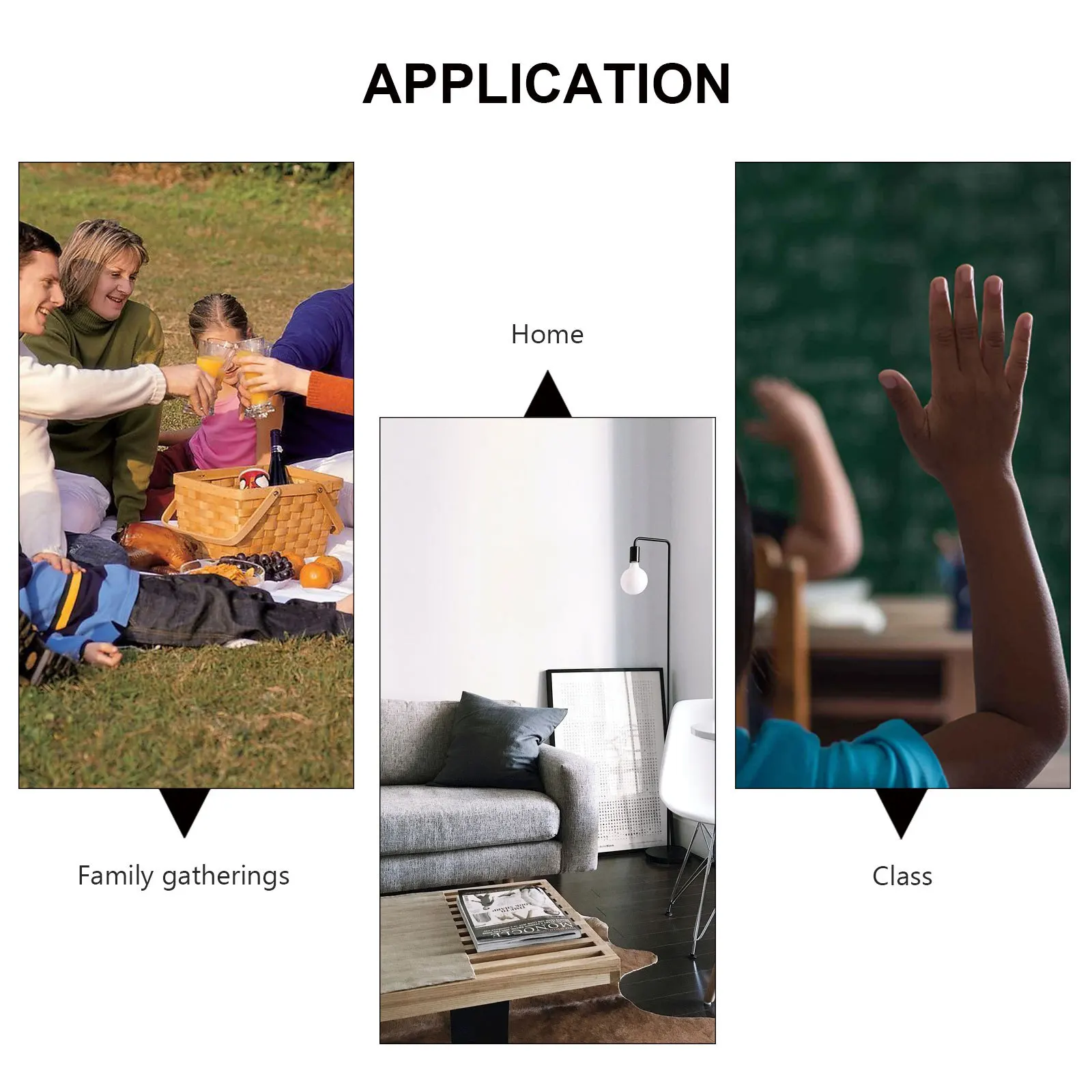 

Wooden Metal Tabletop Chimes 3-Tone Musical Percussion Instrument Educational Tool for Kids Coordination Development