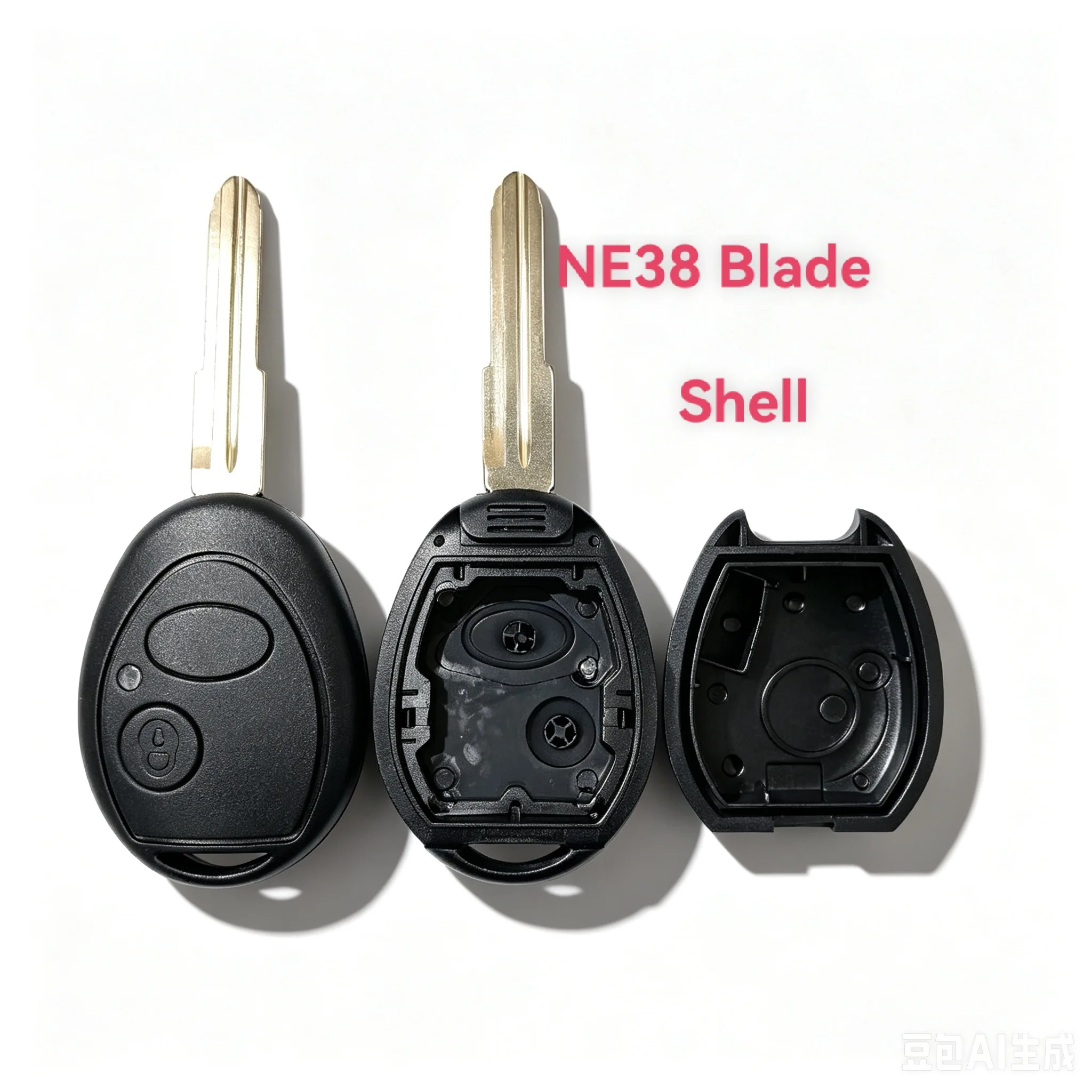 2Buttons Replacement Key Shell For BMW Mini Cooper S R50 R53 Rover 75 For Land Rover Discovery 1999-2004 Remote Car Key Case