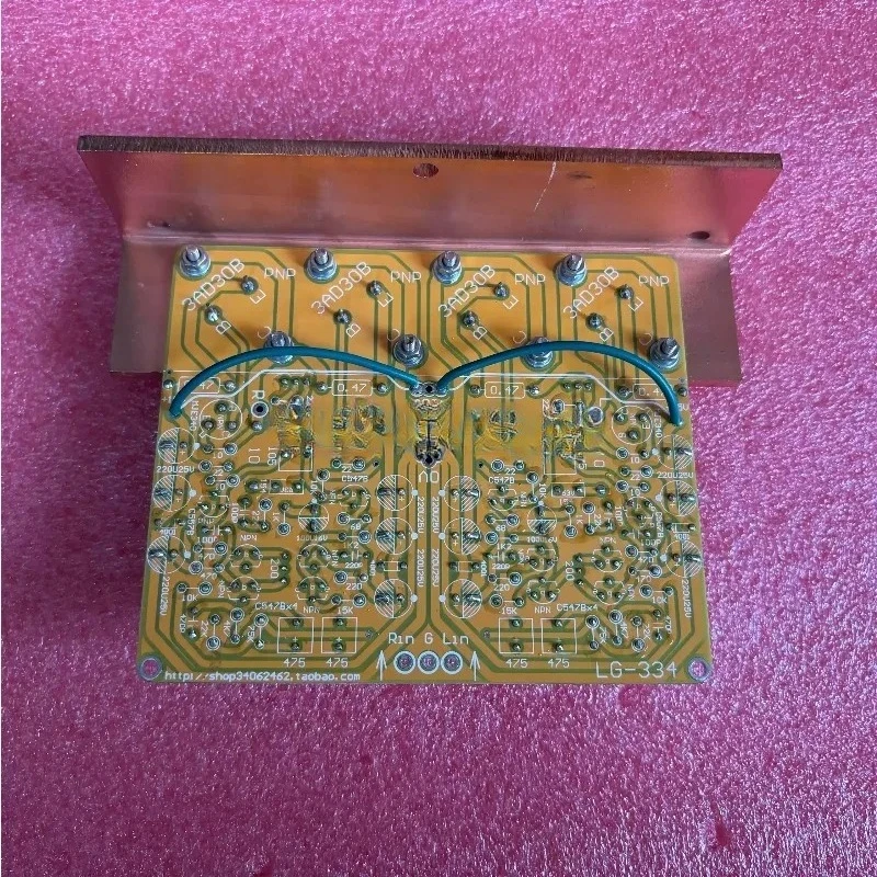 

for 3AD55 germanium tube 20WX2 non-complementary homopolar symmetrical OCL amplifier board discrete component power amplifier