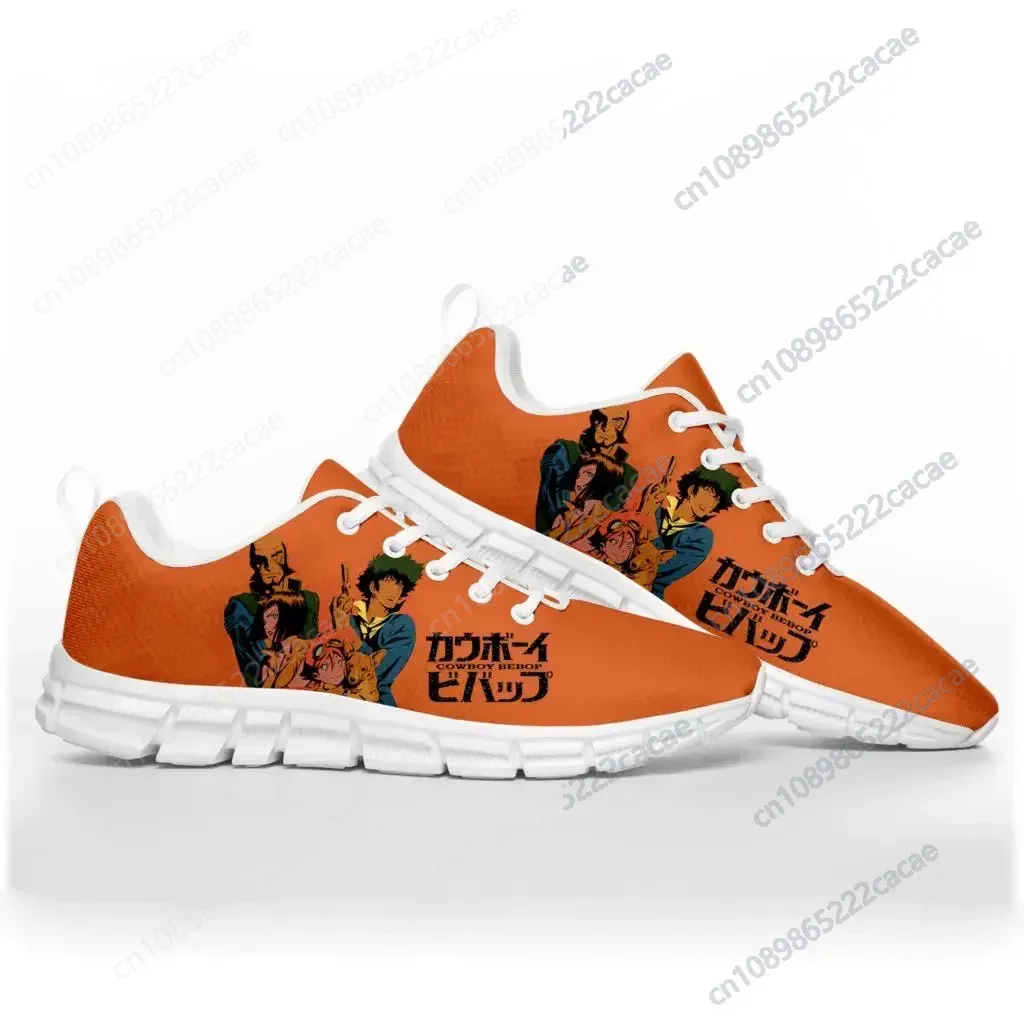 

Anime Manga Cartoon Cowboy Bebop Sports Shoes Mens Womens Teenager Kids Children Sneakers Custom Couple High Quality Shoes