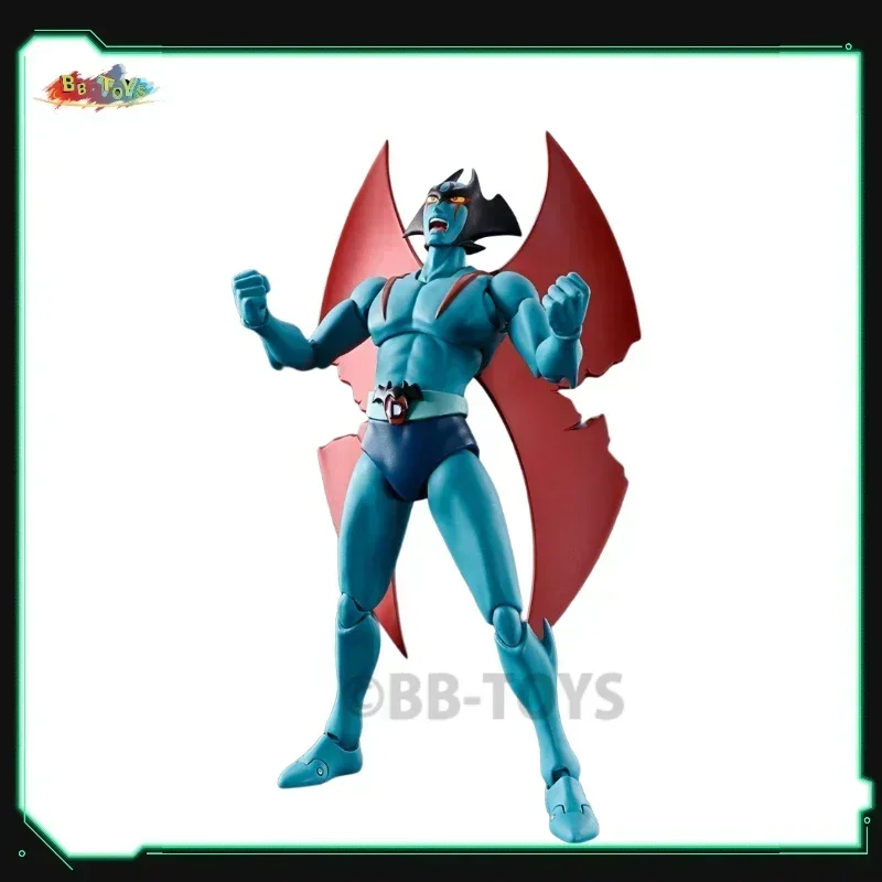 In Stock BB SHF Original Bandai 50th Anniversary Mazinger Z Vs Devilman Action Figure Genuine Anime Model Toys Collection