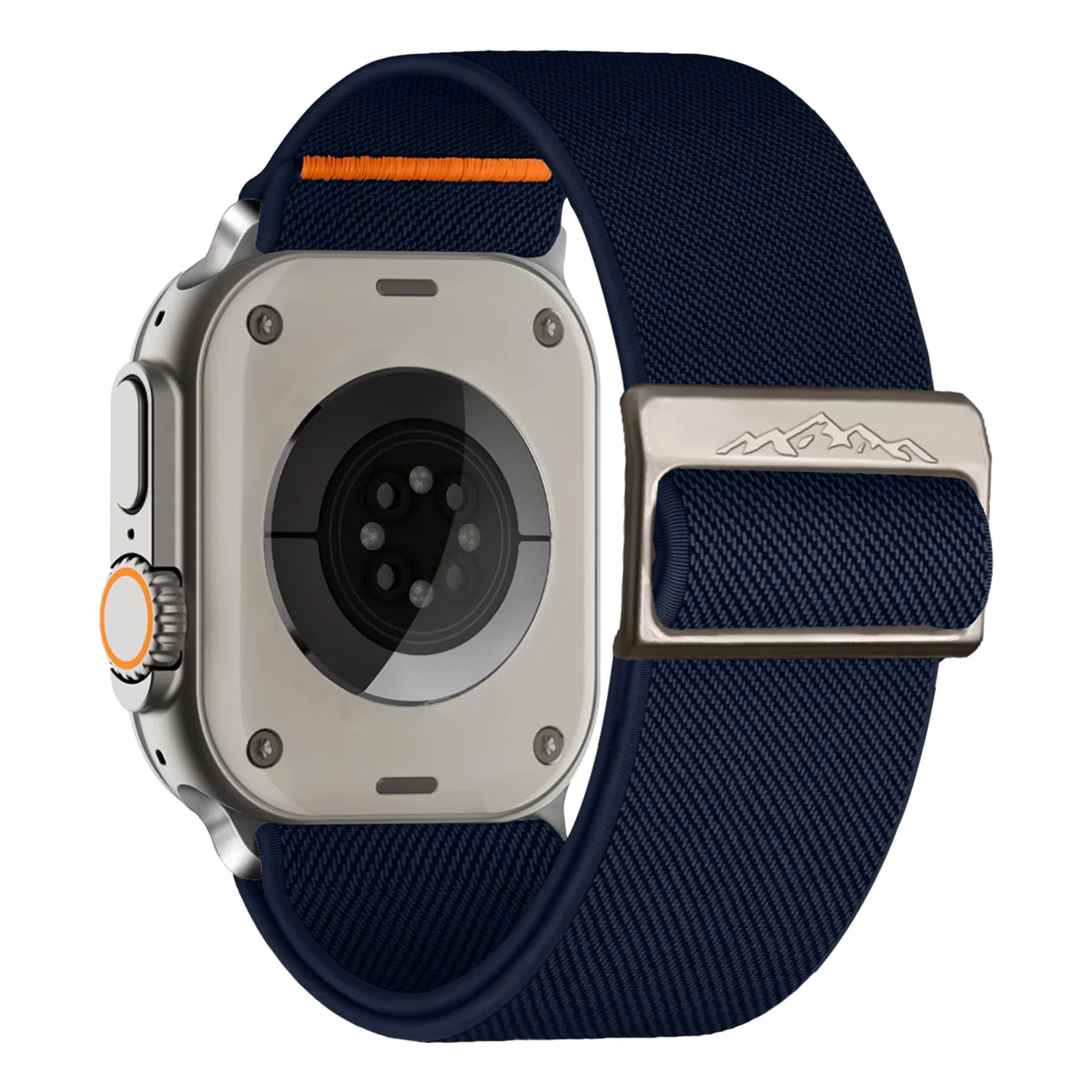 Nylon Strap For Apple Watch Band 45mm 44mm 49mm 40mm 41mm 46 42 Metal buckle Bracelet correa iwatch ultra Series 12 11 10 se 8 9