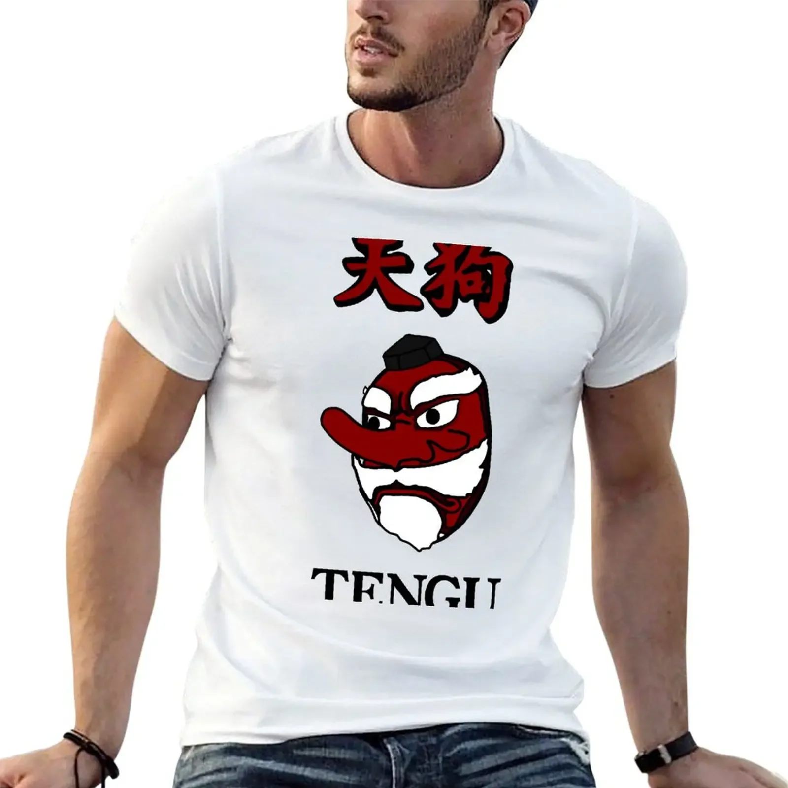 

014 - Tengu T-Shirt vintage rapper graphic tees mens vintage t shirts