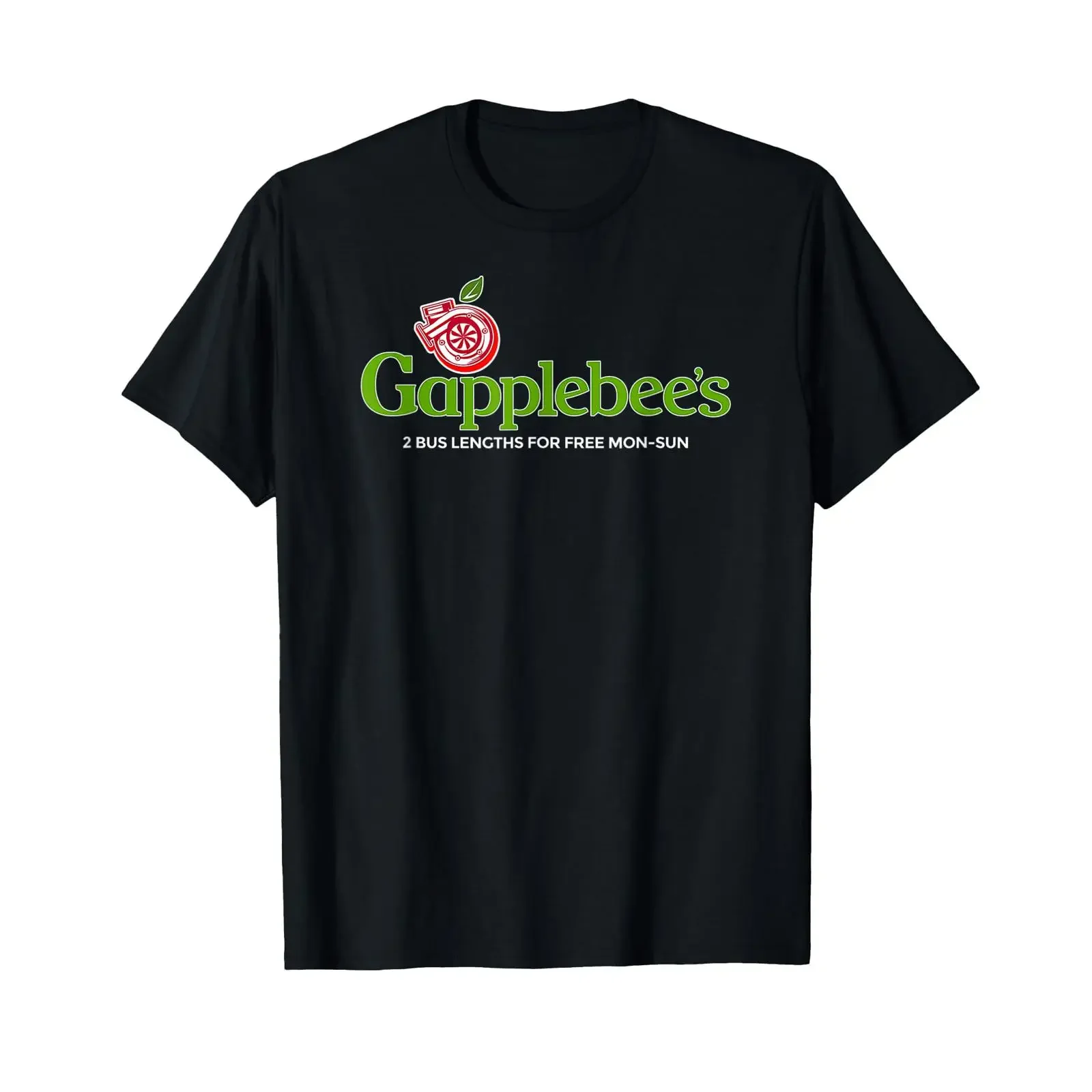 Gapplebees Drag Racing Gapped American Muscle T Shirt vintage Washed Soft homme Unisex fashion Breathable Versatile Slightly
