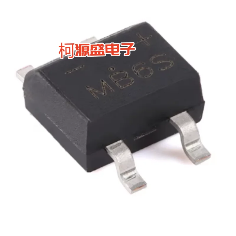 New original MB6S MBS 600V 800mA bridge rectifier. Available for immediate purchase.