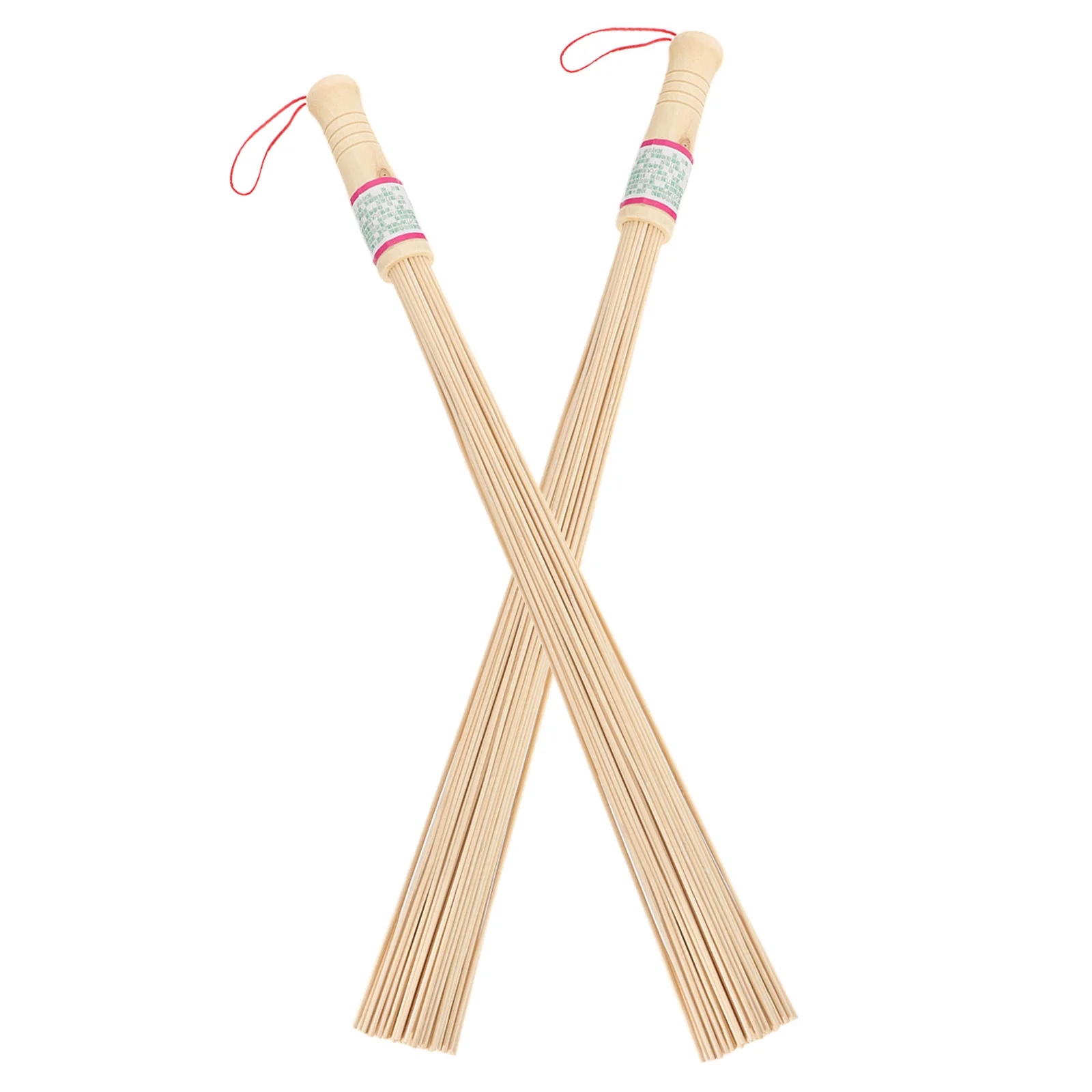 2 قطعة عصا تدليك الظهر المحمولة من الخيزران خفيفة الوزن غير قابلة للانزلاق للجسم الساق الذراع الوخز العلاج أداة تدليك متينة يطرق #2