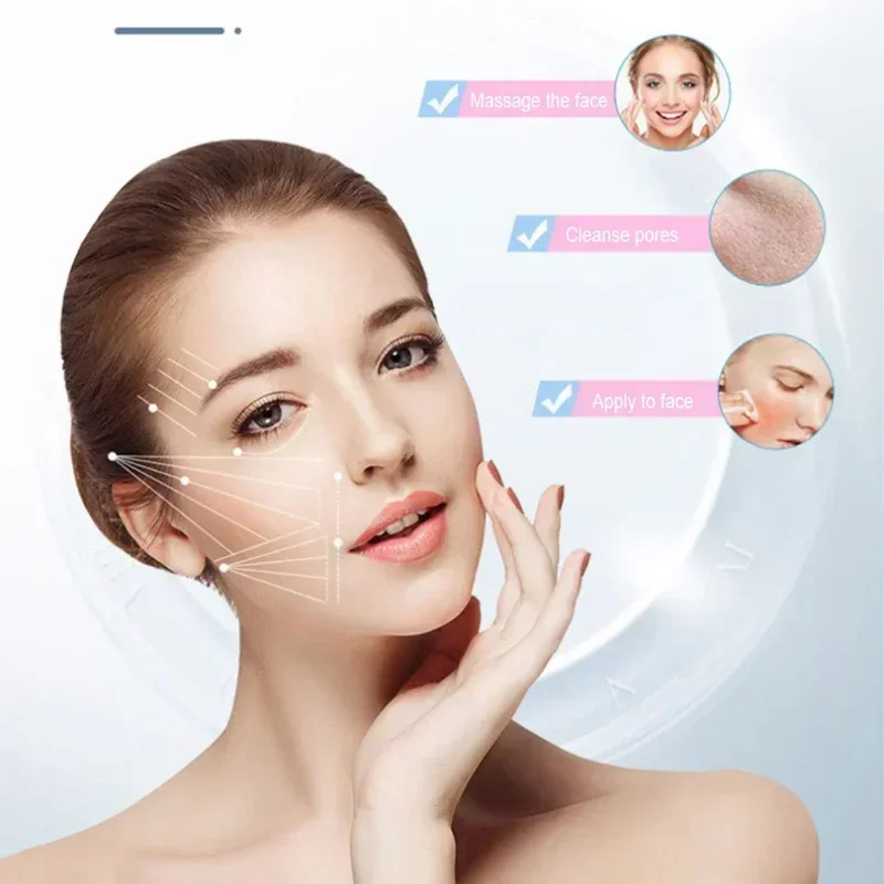 Ice Facial Roller Cube Beauty Lifting Ice Ball Masażer do twarzy Contouring Eye Roller Facial Treatment Reduce Acne Narzędzie do pielęgnacji skóry