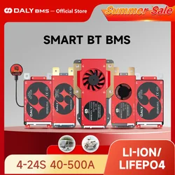 Daly BMS Smart BMS Lifepo4 16S 48v 8S 24V 100A 150A 200A 250A 300A 400A 500A Li-Ion BMS 7S 24V 13S 48V для домашнего хранения энергии