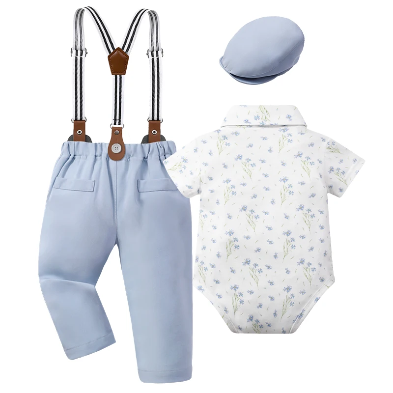 Baby Boy Easter Outfit Toddler Wedding Birthday Party Gift Set Infant Church Formal Photography New Year Clothes view 3