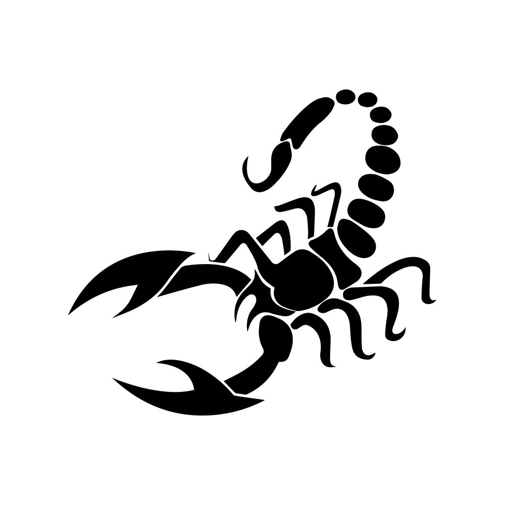 Personality Scorpion Car Sticker Reflective Laser Cars Styling Stickers Automobile Accessories PVC Decoration Waterproof Decal