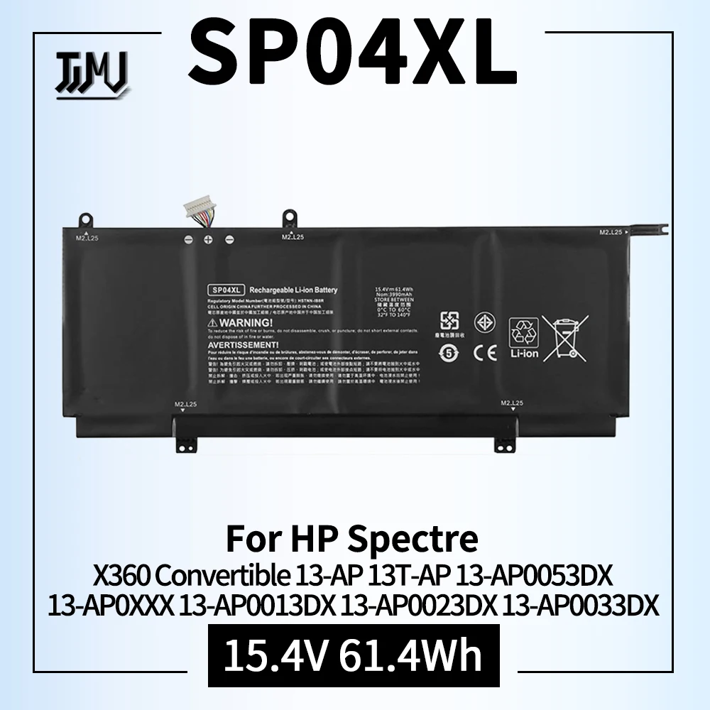 

SP04XL L28764-005 Battery for HP Spectre X360 Convertible 13-AP000 13T-AP000 13-AP0053DX 13-AP0XXX 13-AP0013DX 13-AP0045NR