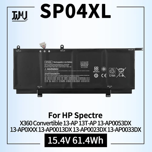 SP04XL L28764-005 Batería para HP Spectre X360 Convertible 13-AP000 13T-AP000 13-AP0053DX 13-AP0XXX 13-AP0013DX 13-AP0045NR