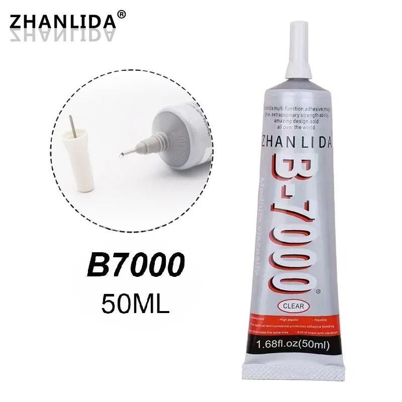 cola clara b7000 para reparo do telefone adesivo para vidro e plastico faca voce mesmo b7000 15ml 25ml 50ml 110ml 01