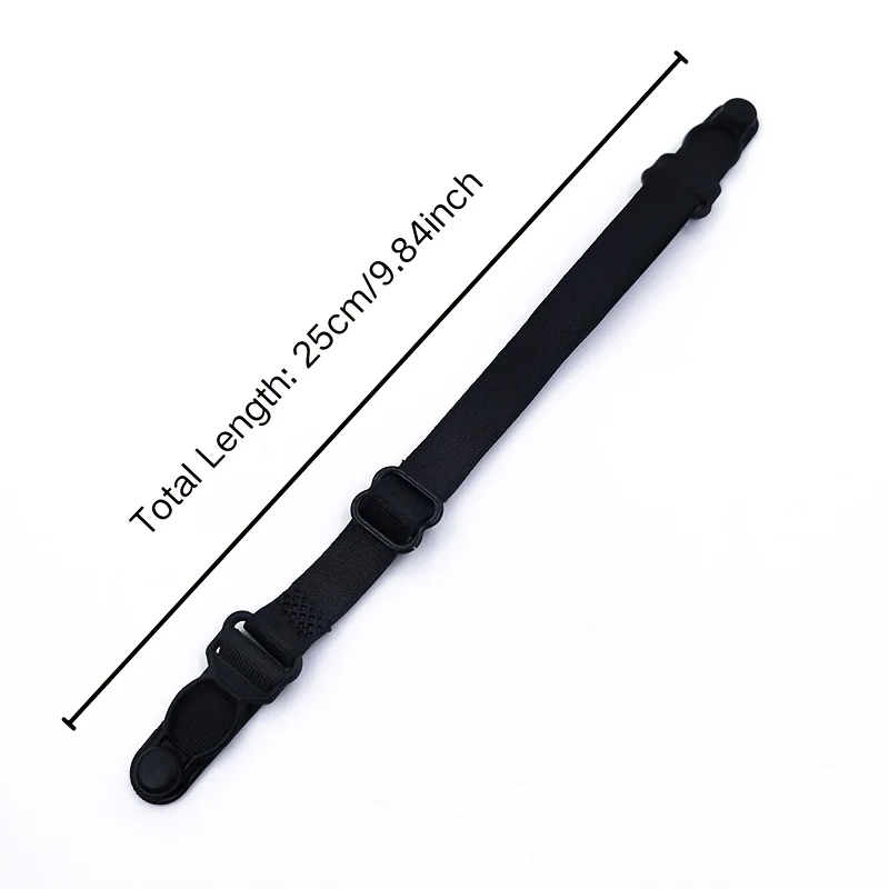 5PCS Slip Resistant Bra Straps Elastic Bands Rubber Stretch Belt Soft Underwear Spring Tape Ribbon DIY Sewing Accessories