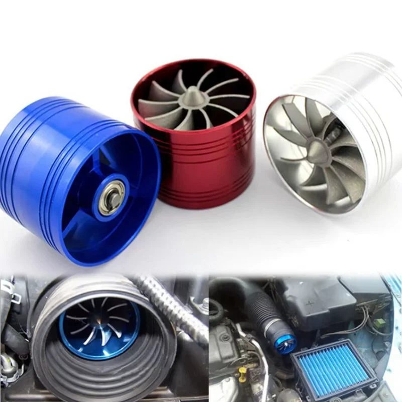 

1PCS Automobile Single Sided Turbo Car Intake Turbo Vehicle Engine Turbocharger Power Conversion Car Modification Parts