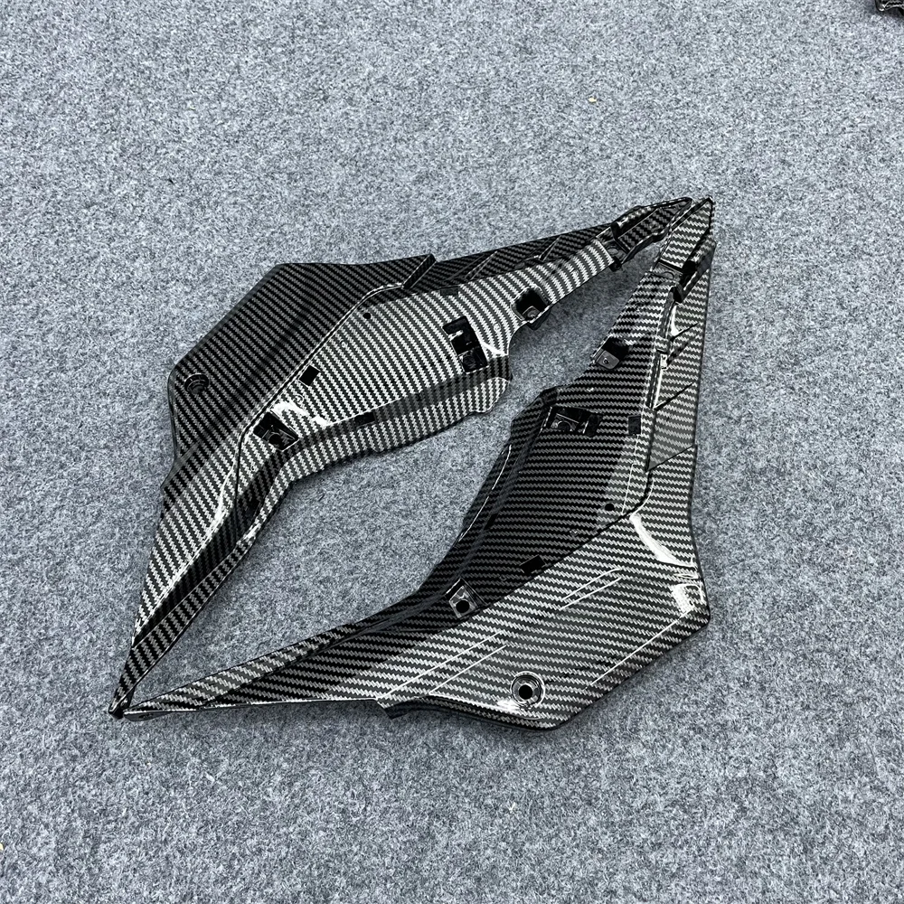

ABS motorcycle fairings are suitable for CBR500R and CB500F leather seat lower plates with 16-18 carbon fiber paint brand new