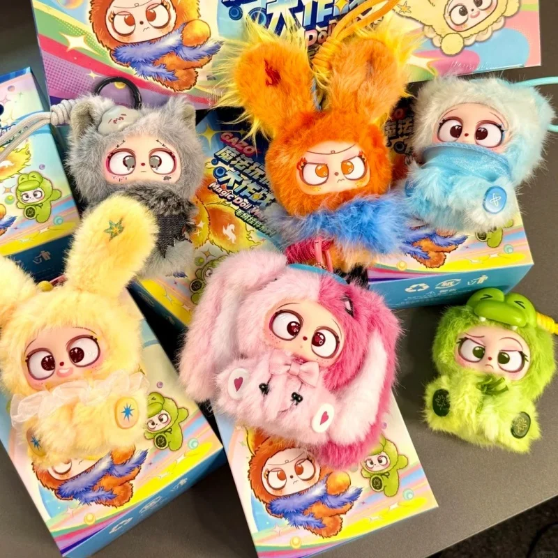 

Genuine Baby Three Gazo Magic Doll Wars Series Blind Box Kawaii Cute Vinyl Plush Doll Bag Pendant Decoration Surprise Gift Toys