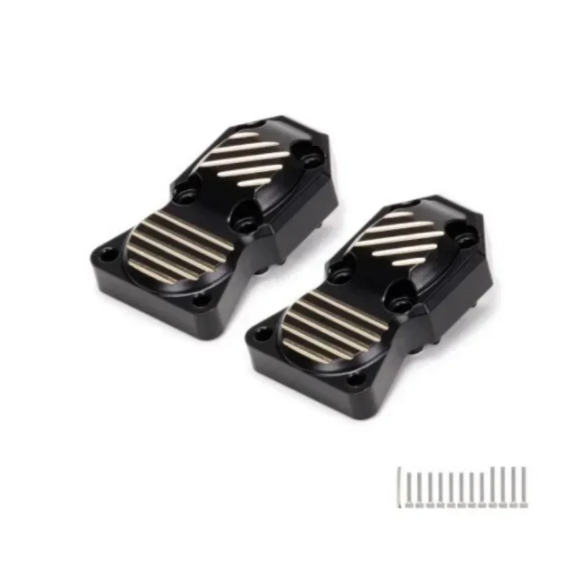 

Heavy Black Coating Brass Counterweight Steering Knuckles Wheel Hex for 1/24 RC Crawler Car Axial SCX24 Upgrade Parts