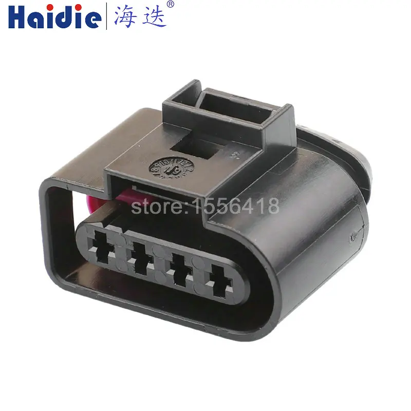 1-20 Set 4 Pin 3.5MM VAG Automotive Connector 4B0973724 Coil Extension Adapter Electrical Wire Plug 1J0973724