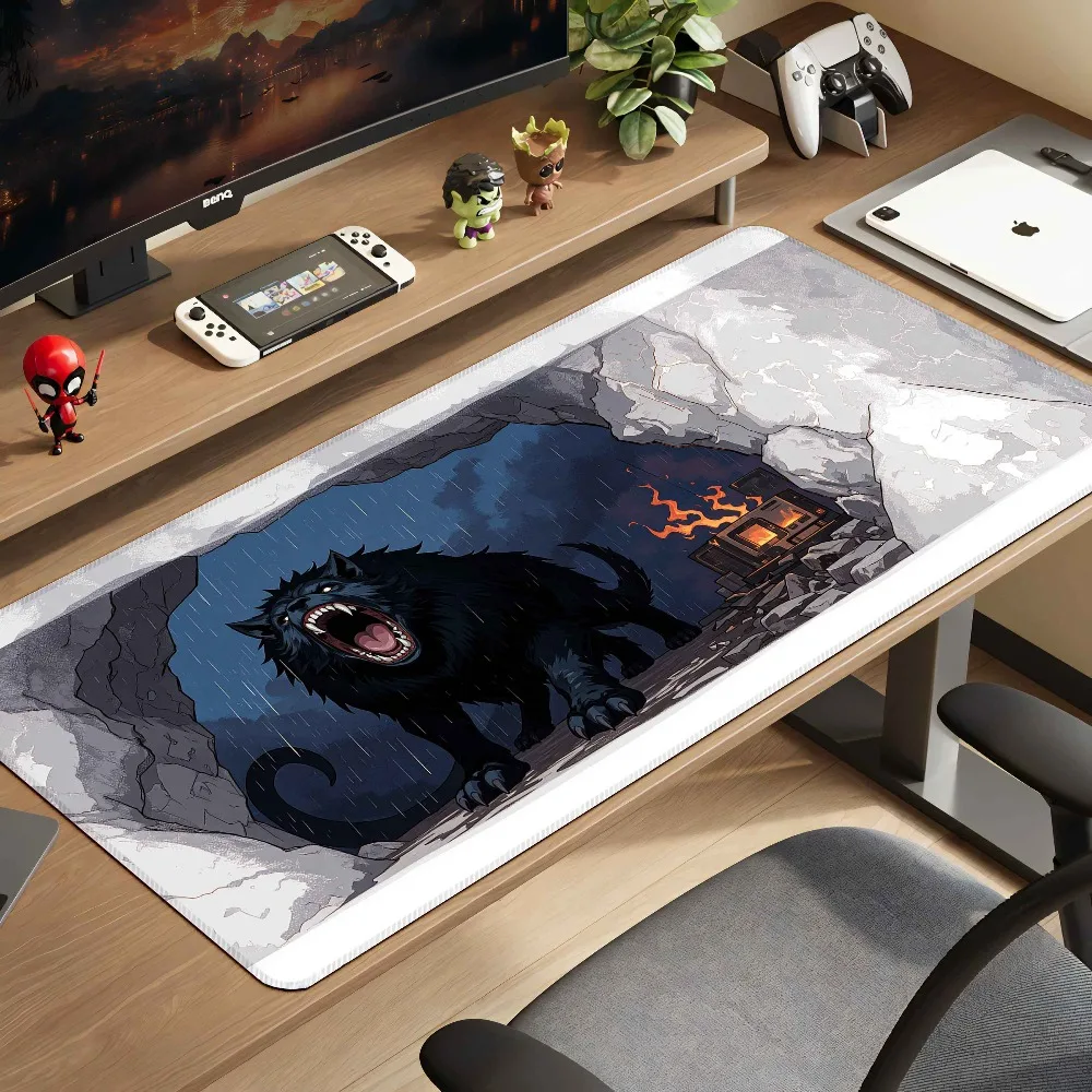 flame-guardian-cave-beast-territory-acessorios-para-escritorio-organizadores-de-mesa-bandejas-tapetes-para-escritorio