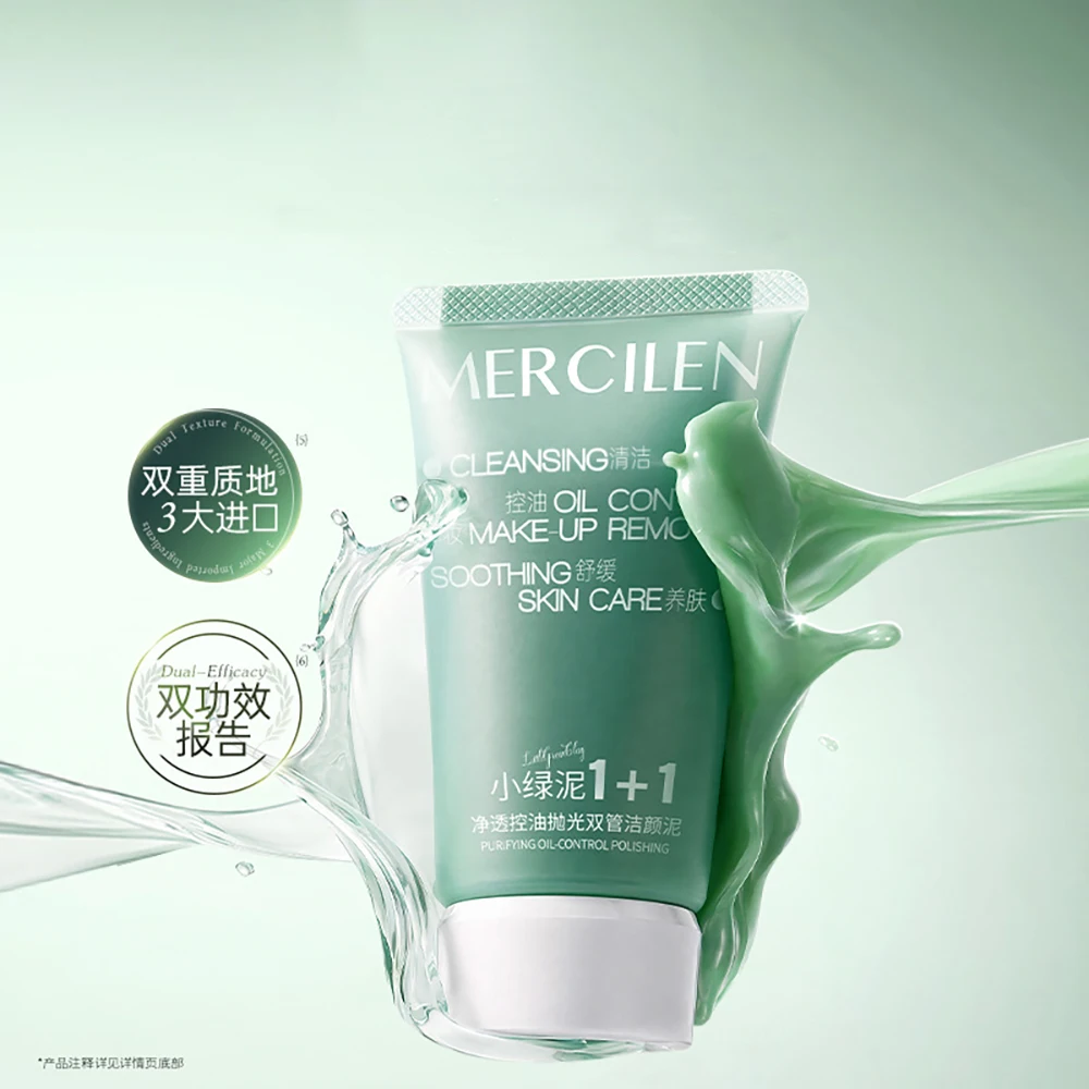 Centella Foam Facial Cleanser Blackhead Pore Cleansing Oil Control Facial Soothing Skincare Barrier Repair Face Makeup Remover