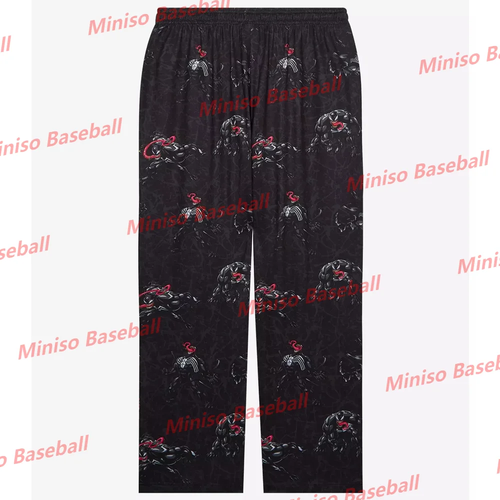 Disney Superhero Marvel Venom Full Body Print Pajama Pants 2024 Fall Merry Christmas Gifts Adult/KIDS Pajama Exclusive On Sale