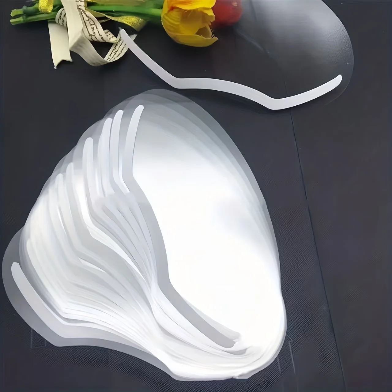 10Pcs Disposable Transparent Shower Face Shield Protective Hat, Shampoo & Hairdressing Cap, Prevents Hair or Water Droplets