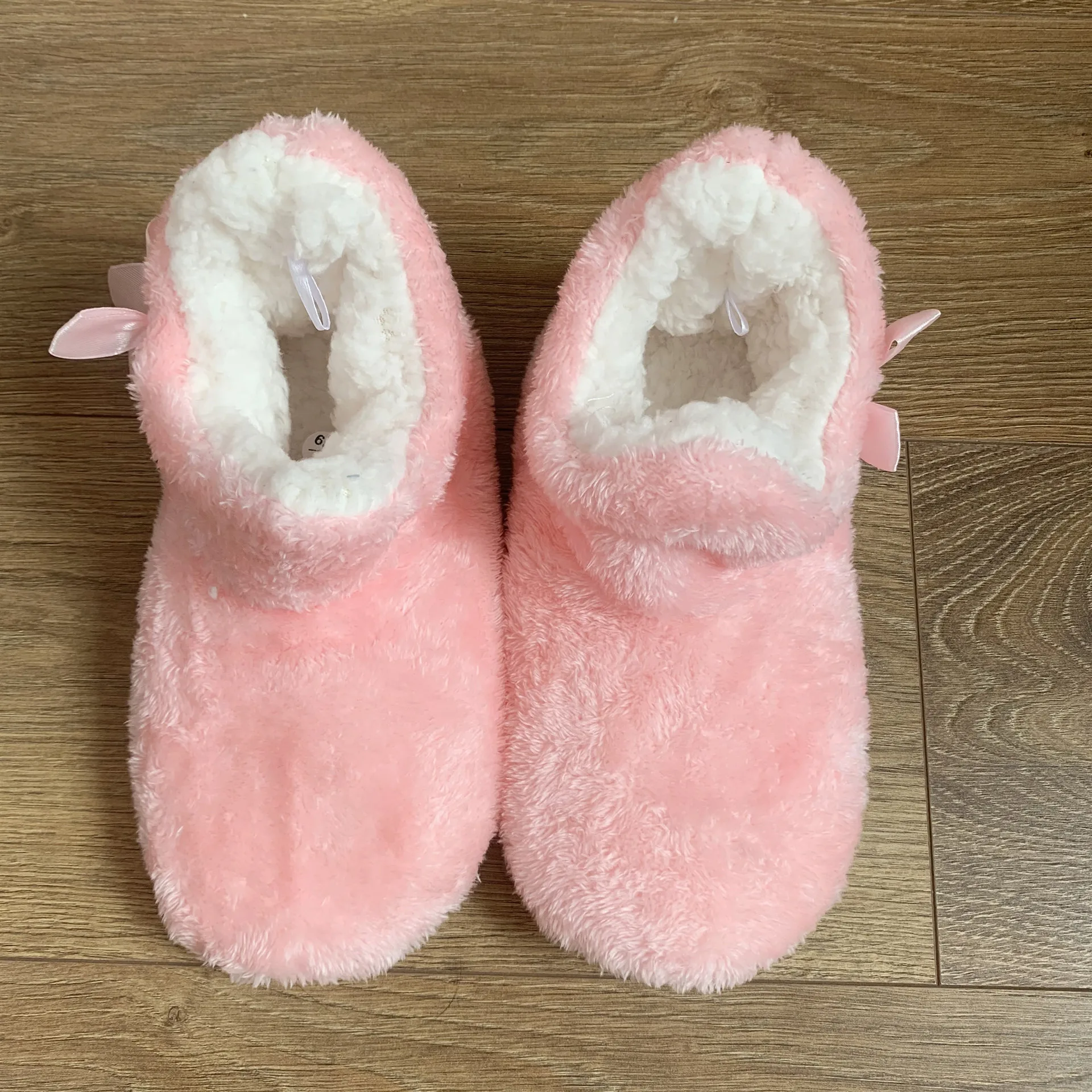 Fashion Women Shoes Boots Comfortable Plush Solid Color Slippers Washable Warm Anti Slip Floor Socks Shoes Indoor Room Zapatos