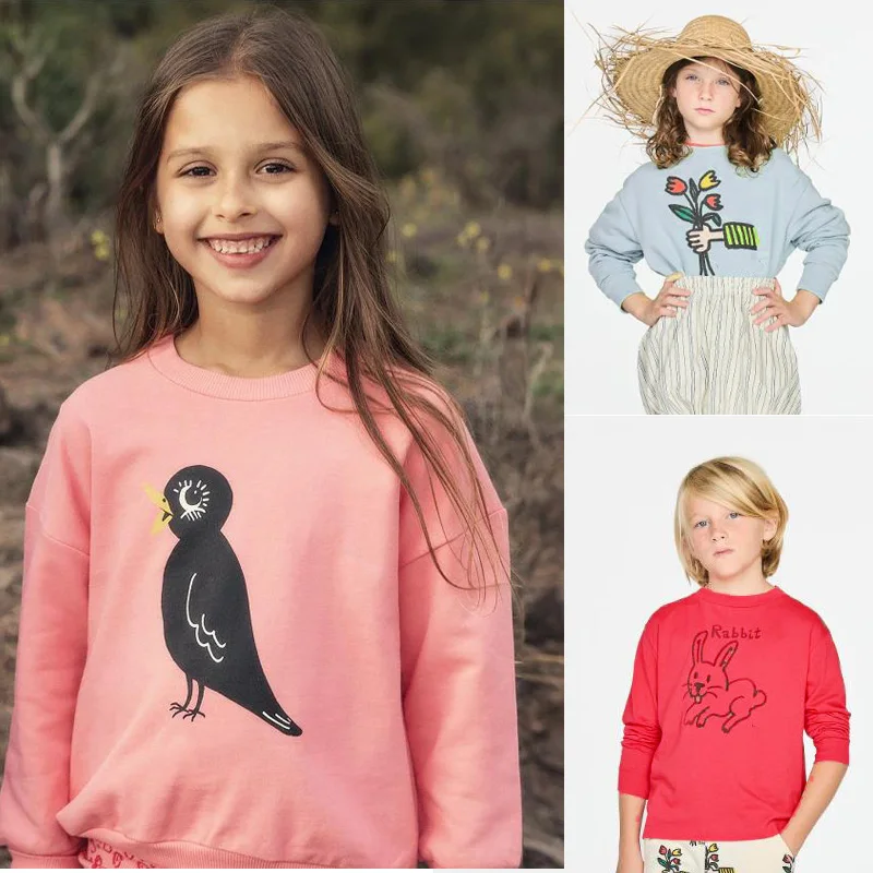 

Kids Sweatshrits 2025 Autumn Winter Spring Tops for Boys Long Sleeve Children Pullovers Cartoon Boys Shirts Toddler Outerwear