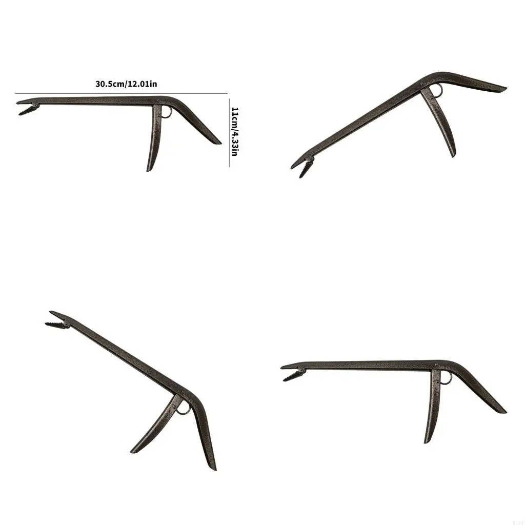 

Stainless Steel Mouth Opener Spreader Fish Hook Remover Extractor Fish Mouth Jaw Spreader Saltwater Fishing Tool W89F