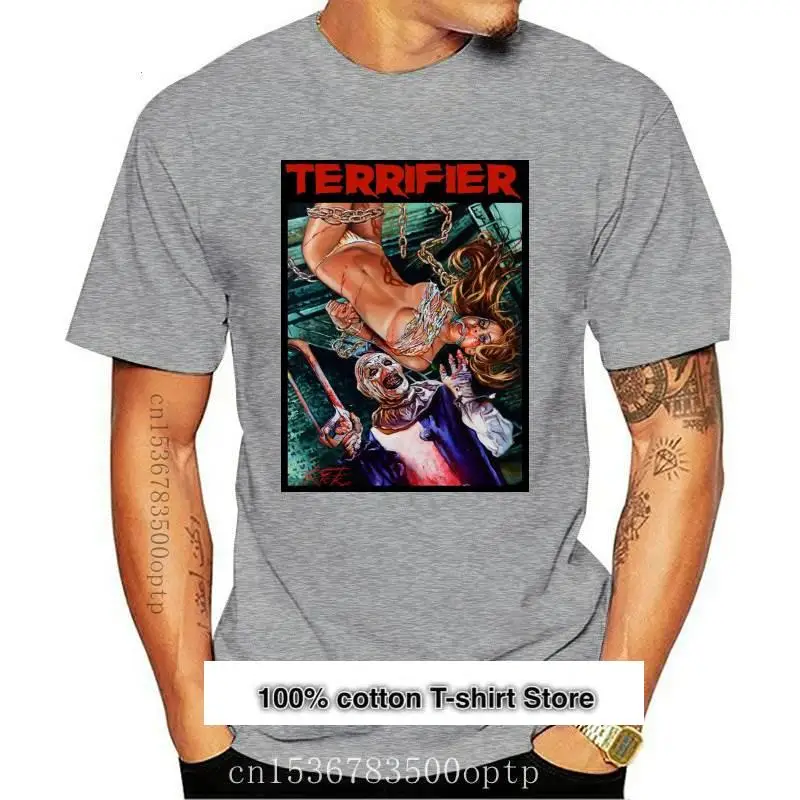 New Terrifier Art The Clown Horror Movie Art t-Shirt for Men t-Shirt for Women DMN Black