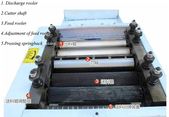 Bench Planer 380V High Speed Single Face Woodwoking Planer Multifuction Woodworking Thicknesser & Wood Wire Dual Machine