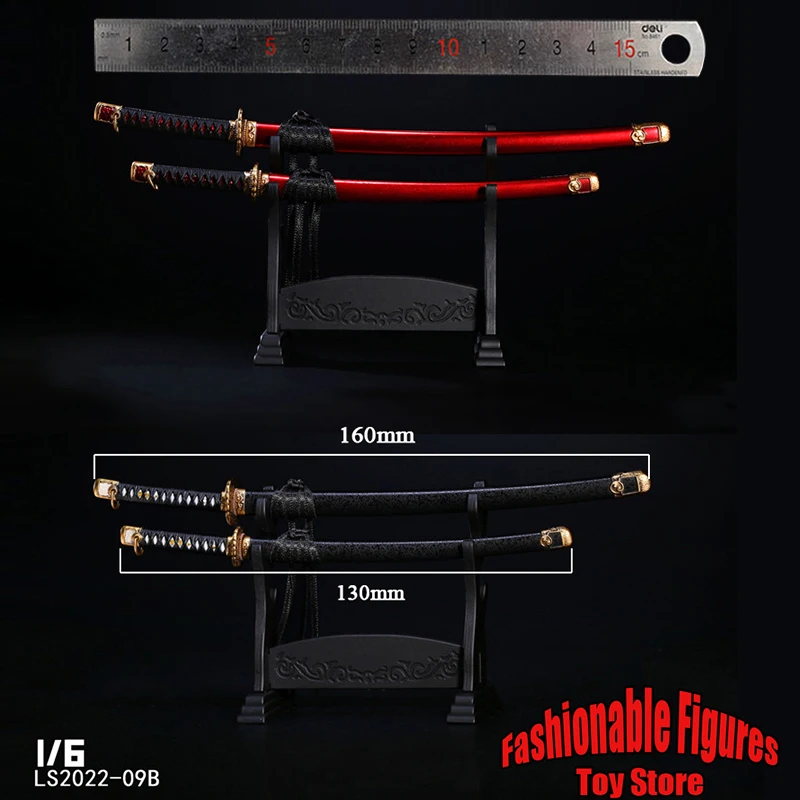 LS2022-09 1/6 Scale Soldier Japanese Samurai Ronin Weapon Sword Scene Accessories Fit 12Inch Action Figure Model Collection