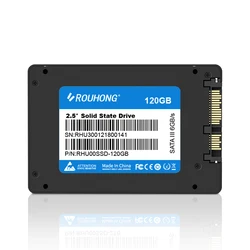 ROUHONG SATA3 SSD 120GB  128GB 256GB 480GB 512GB Hdd 2.5 Hard Disk Disc Internal Solid State Drive 120 GB for Laptop Desktop
