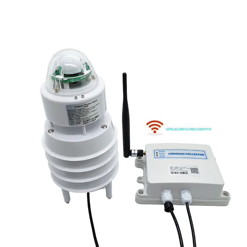 

RS485 Открытый CE Интеллектуальная аналоговая компактная ультразвуковая автоматическая метеостанция