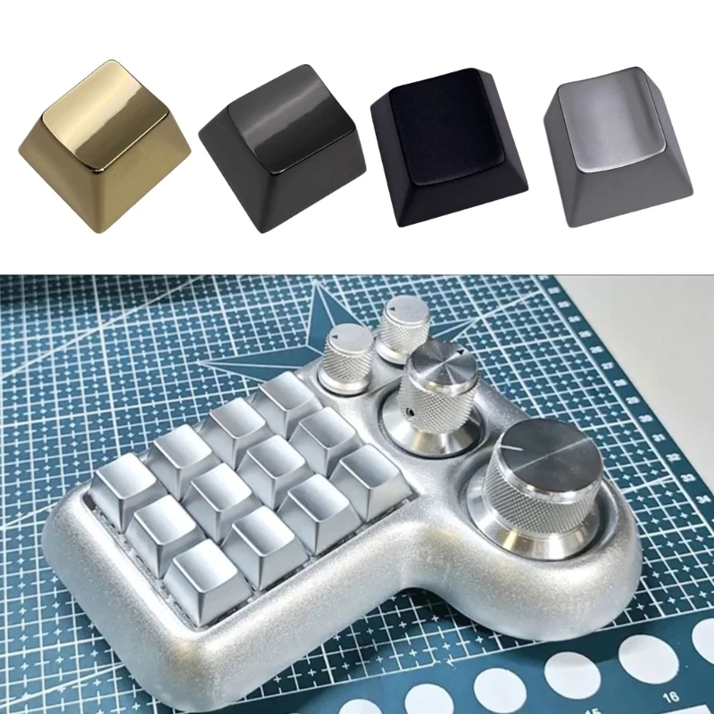 ESC Metal Keycap Customization Zinc Alloy Aluminum Alloy Keycap Blank Keycap For Keyboards Enthusiasts