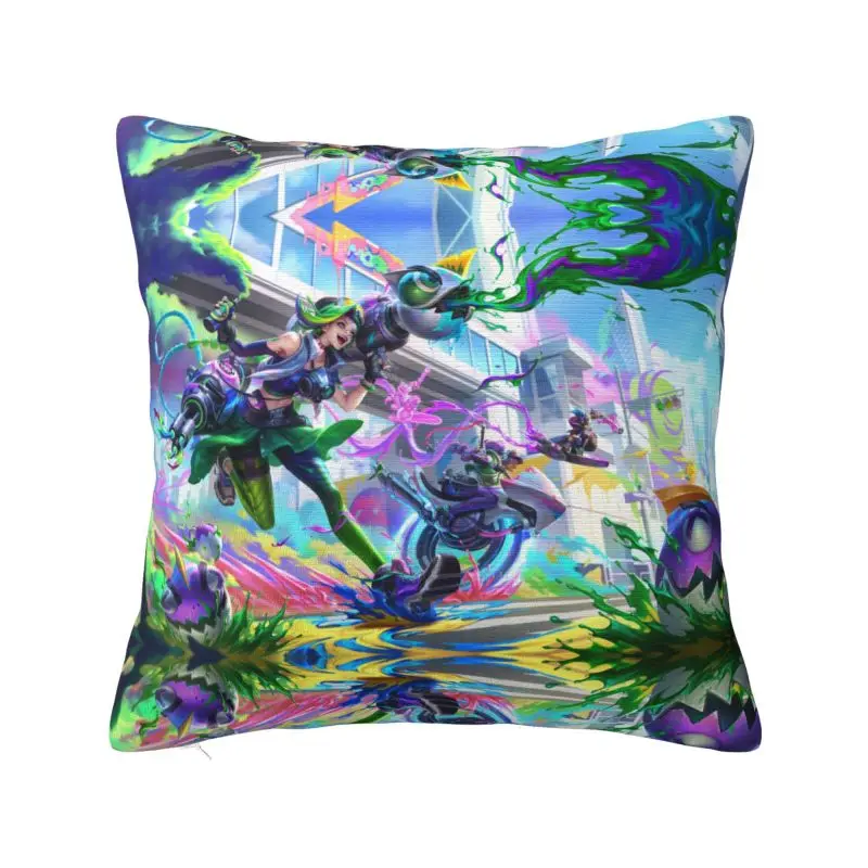 Custom League Battle Game Legends Pillow Case 40x40cm Chair Cushion Cover Square Pillowcase