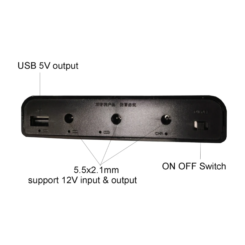 573A 18650 Battery Holder Batteries for Case Storage Box DIY 6x18650 Rechargeable Battery DIY Power Bank Box for LED Light