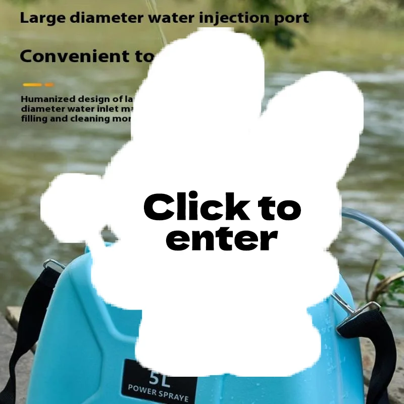 

5L Electric Sprayer With Adjustable Retractable Spray Gun Agricultural Sprayer Ergonomic Electric Sprayer For Glass Cleaning