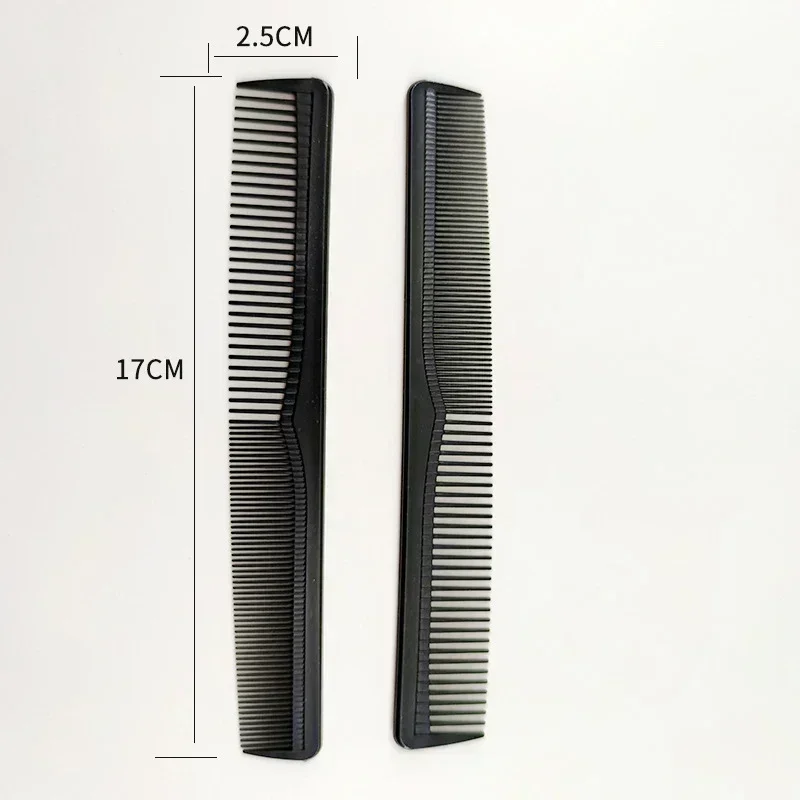 vvocci Hair Barber Grooming Comb 5 Pieces Wide Cutting Tooth Carbon Fine Fiber Salon Hairdressing Comb Heat Resistant Styling